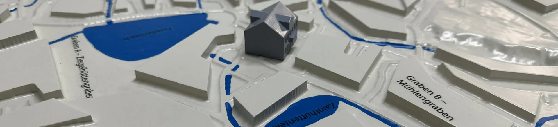 Stadtmodelle von drei-D Formenbau
