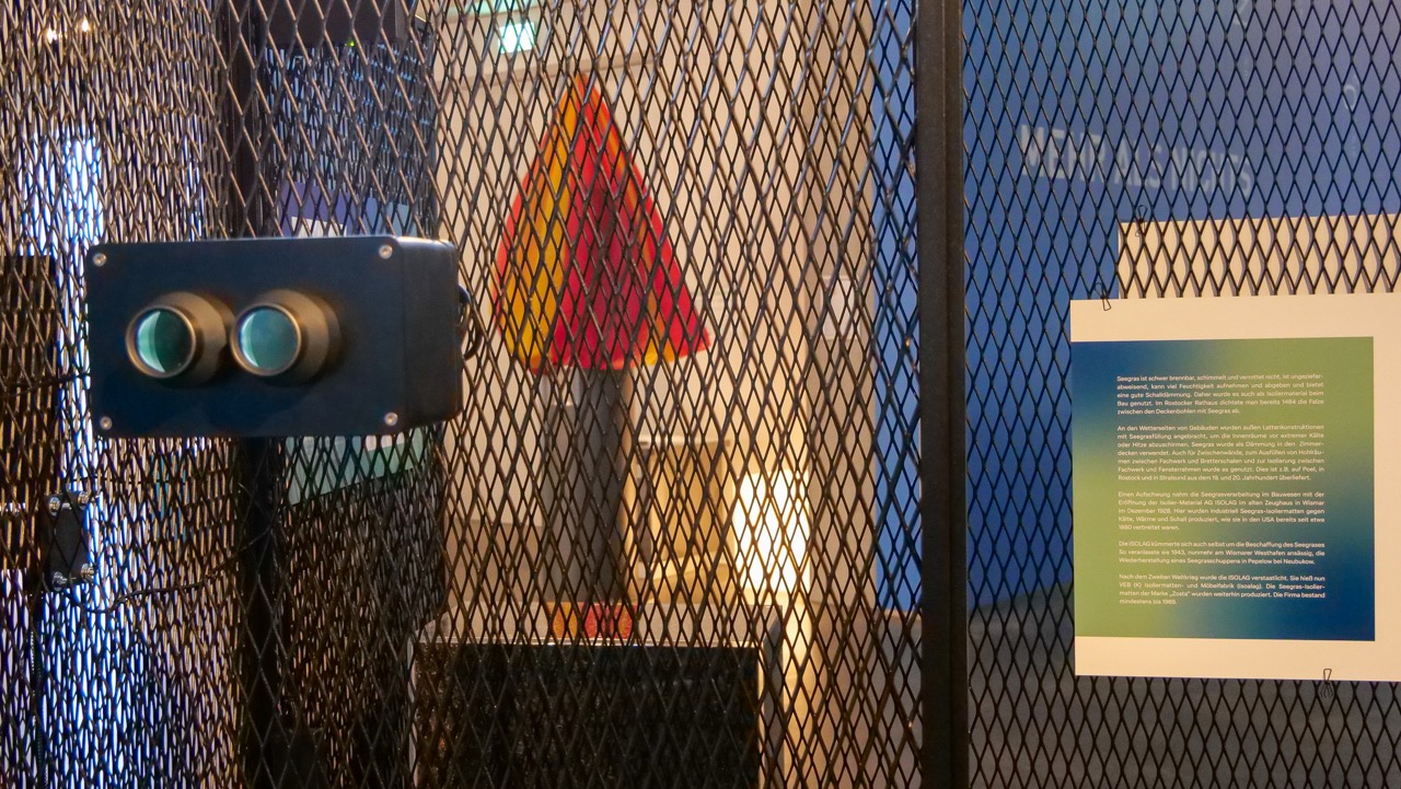 Ausstellungsbau für Wanderausstellugn: visuelles Element