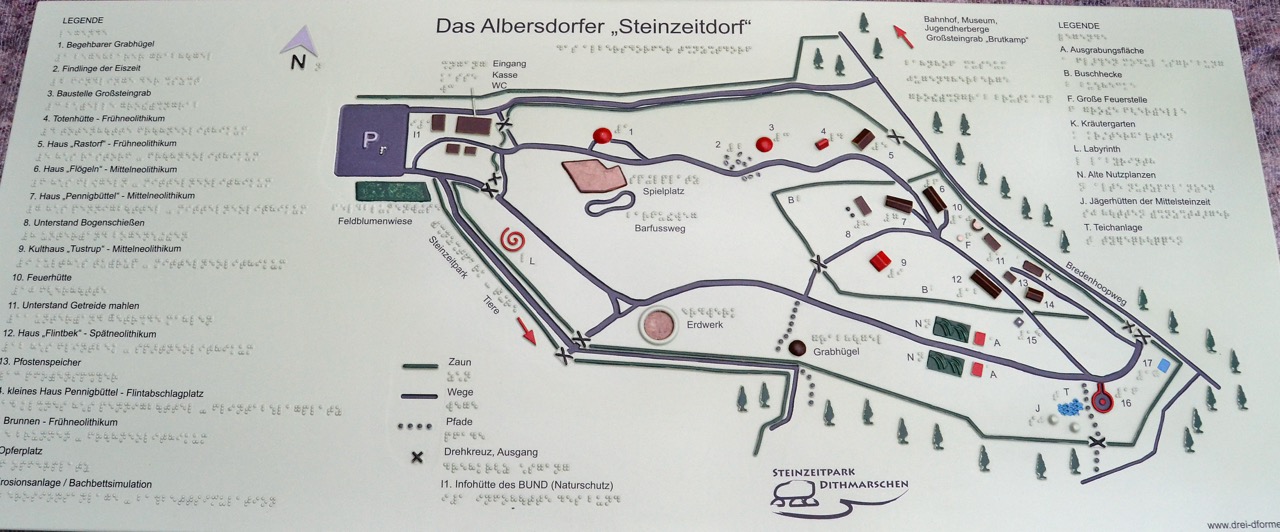 Orientierungsplan: Museumsgelände