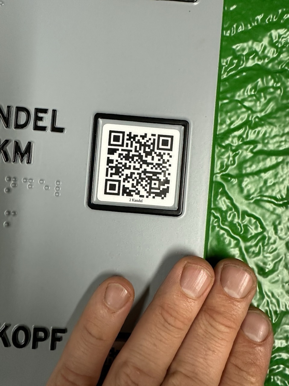 QR-Code zum Scannen für Abspielen von Audio
